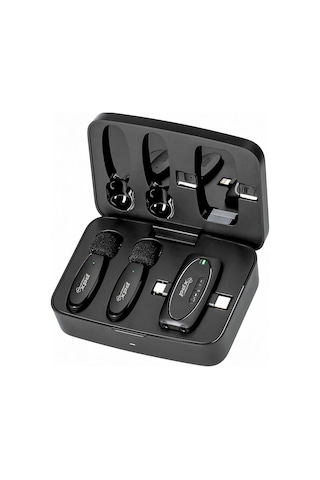 Pdx Plus,v10 Wireless, İkili Kablosuz Yaka Mikrofonu Youtube Android