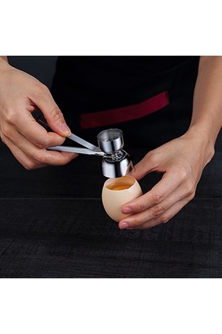 Fastbuy Çift Uçlu Yumurta Açacağı - Paslanmaz Çelik - Kolay Kabuk Soyma - Mutfak Aracı Diğer