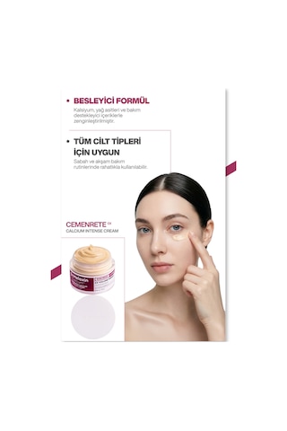 Kırışıklık Karşıtı & Sıkılaştırıcı Rebornic Teknolojili Kalsiyum Yüz & Göz Çevresi Kremi 50ml
