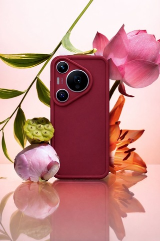 Huawei Pura 80 Pro Ve Pura 80 Pro Plus Uyumlu Kamera Çıkıntılı Mat Silikon Telefon Kılıfı Resimdeki