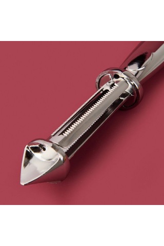 Tohana Çift Bıçaklı Yan Soyacak - Gümüş - 18 Cm Gümüş