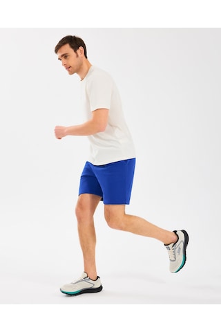 Skechers M Essential Sweatshort Erkek Mavi Şort S2510064-403 Mavi