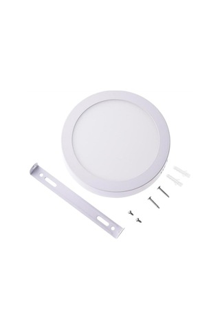 30 Watt Panel Led Armatür Sıva Üstü Yuvarlak Ct 5273 Beyaz Işık 6400k Alüminyum Kasa Orjnlct5273bb Çok Renkli