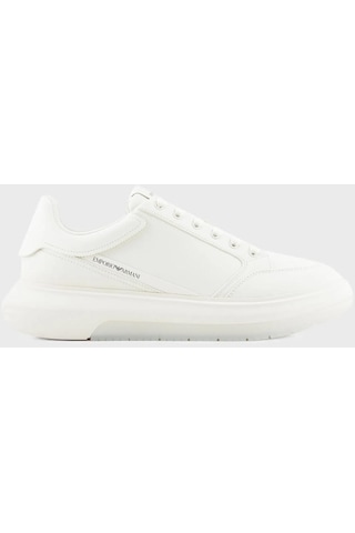 Emporio Armani Erkek Ayakkabı X4x633 Xm964 M801 Beyaz