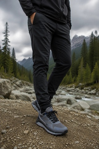 In Step Peakrunner Erkek Gri Hiking Ayakkabısı Outdoor Trekking Ve Kamp Ayakkabısı-su İtici Özellikli GRİ