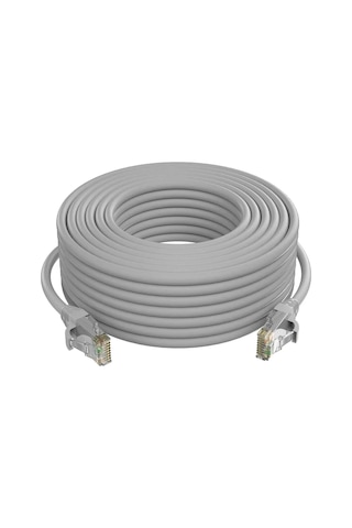 Cat6 Kablo 15 Metre Gri