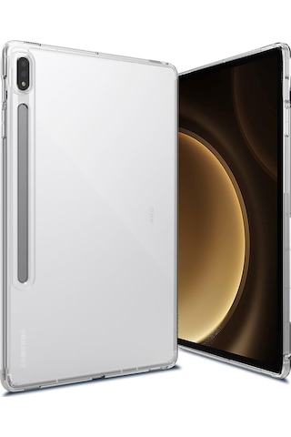 Samsung Galaxy Uyumlu Tab S10 Ultra Sm-x920/ X926 Kılıf 14.6" Şeffaf Esnek Silikon Arka Kapak