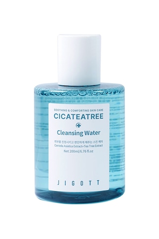 Jigott Cica ve Çay Ağacı İçeren Makyaj Temizleme Suyu Jigott Cica Tea Tree Cleansing Water 200 ML