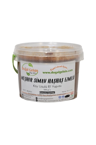 Doğal Gelsin Meşhur Simav Haşhaş Ezmesi 500 G