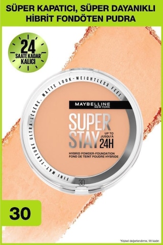 Maybelline New York Super Stay 24h Hybrid Power Fondöten 30