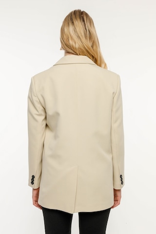 Taş Rengi Kadın Düğmeli Blazer Ceket 001