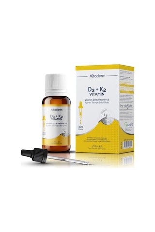 Mıraderm D3 K2 20 Ml Damla