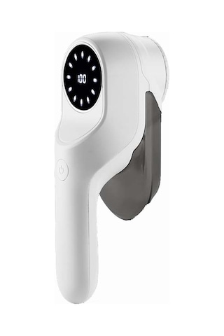 Sones M-28 Şarj Edilebilir Saç Kesme Makinesi Lint Temizleyici Giysi Temizleyici Beyaz