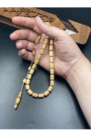 El Yapımı Dut Tespih 11x7 Mm