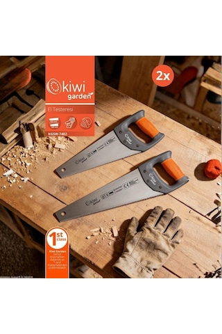 Kgsw-7402 El Testeresi 400mm / 300mm Çelik Bıçak Ergonomik Sap