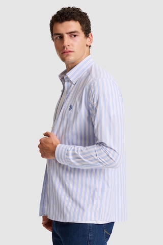 U.S. Polo Assn. U.s. Polo Assn. Erkek Mavi Gömlek Desenli 50324674-vr036