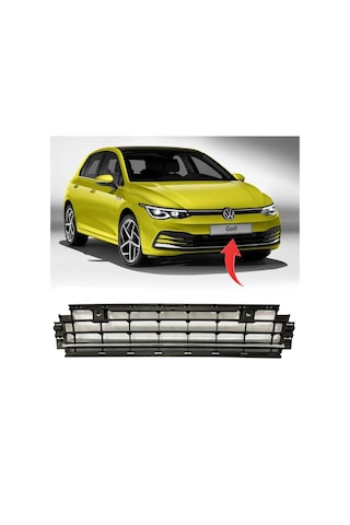 Ön Tampon Orta Izgara Kromlu Golf8 2021