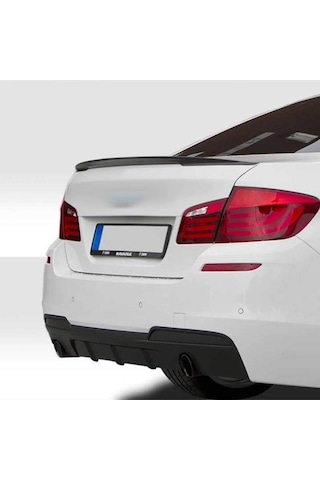 BMW 5 Serisi İçin Uyumlu F10 M Spoiler Piano Black 2010-2016