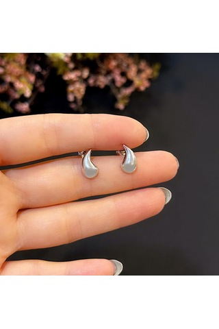 Stela Damla Gümüş Küpe 1