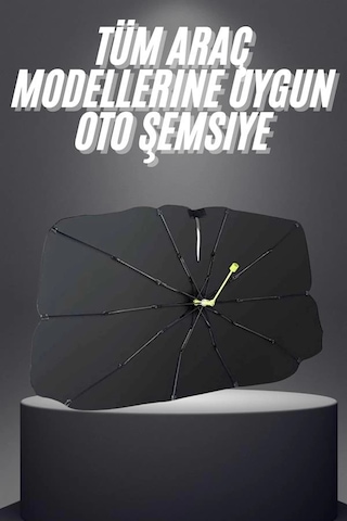 Mey İthalat Yeni Nesil Tüm Araç Modellerine Uygun Oto Şemsiye Katlanabilir Uv Işınlarına Karşı 56348788