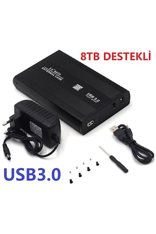 Alfais 4765 Usb 3.0 3.5 İnç Sata Usb Bağlantılı Hdd Harddisk Kutusu