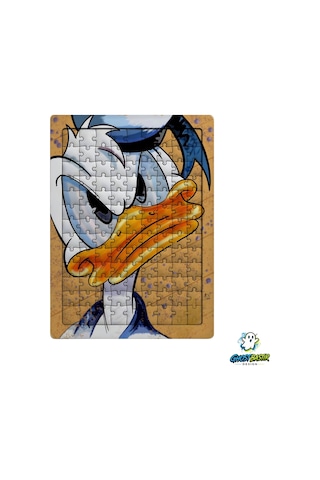 Donald Duck 99 Parça Ayaklı Puzzle Dekoratif Çocuk Yapbozu 0227