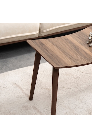 Vovvahome Salsa Mdf Ahşap Orta Sehpa - Ceviz