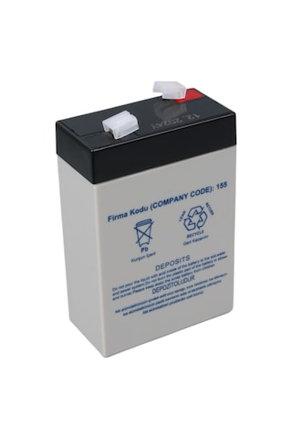 Yokohama Yh-62.3 6 Volt - 2.3 Amper Akü 90x43x38 Mm