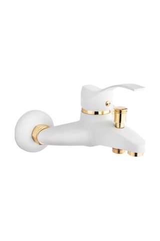 Gms Akdeniz Beyaz Altın Banyo Duş Bataryası Akd303 Beyaz