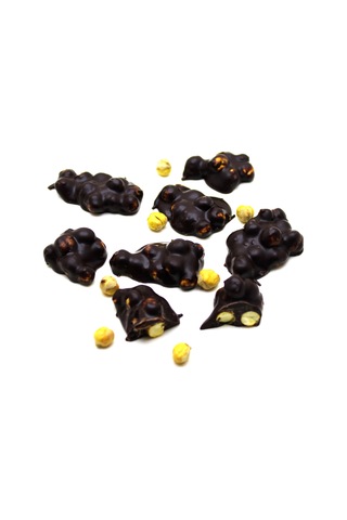 Dark Brown Roş Çikolata Ağın Leblebili Bitter Roche Çikolata Tatlı Tuzlu Lezzet 250 Gram