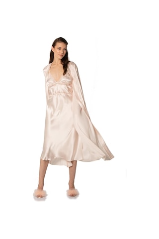 Pierre Cardin 6960 Kadın Saten Altılı Set - İnci Pudra