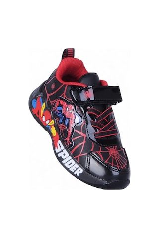 Ayakcenter 836 Spider Siyah Erkek Çocuk Spor Ayakkabı Siyah