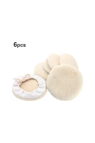 6 Adet 7 İnç Parlatma Pedleri Araba Kaputu Parlatıcı E21469