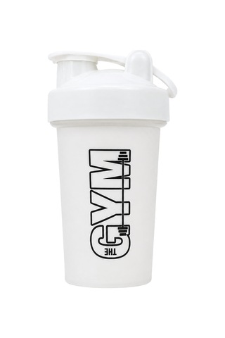 Gym Shaker 550 Ml Ölçekli Ve Sızdırmaz Kapaklı Protein Shaker 2'li Set Pembe+beyaz Pembe-beyaz