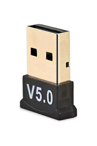Plus Px-ac-btu50 Bluetooth 5.0 Usb Adaptör, Mini Dongle Bluetooth Alıcı, Pc Laptop Notebook İçin Kablosuz Bluetooth Çevirici, Windows 10/11 Tak Çalıştır Usb Bluetooth Dongle
