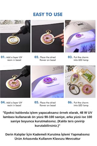 Sirius Uv Reçine Sert Tip - Hızlı Kürlenen 100ml