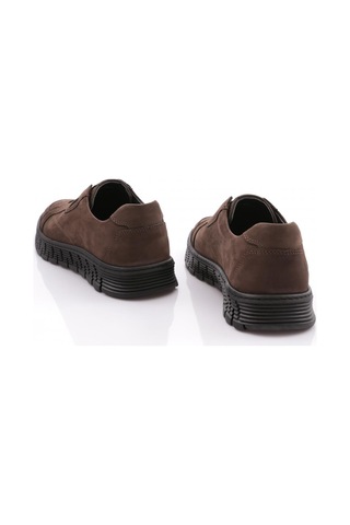 Dgn 9272 Erkek Düz Taban Sneakers Ayakkabi 9272-2505-R11235 Kahverengi