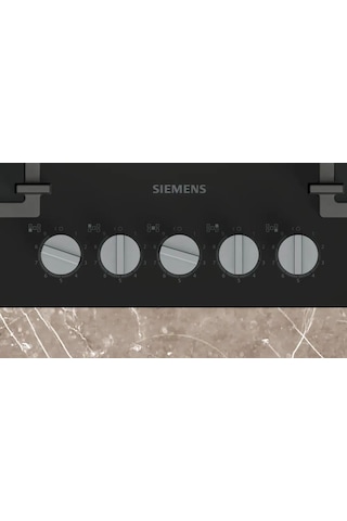 Siemens EP7A6QI40O Gazlı Sert Cam Ankastre Ocak