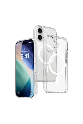 Buff Apple Uyumlu iPhone 17 - MagSafe Kılıf + Ekran Koruyucu + Lens Koruyucu Glass