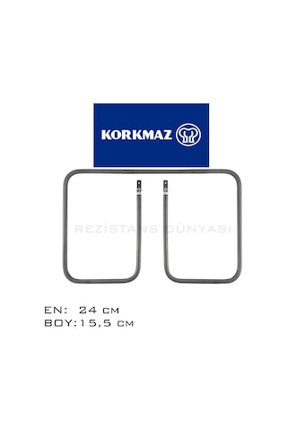 Korkmaz Marka Tost Makine Rezistansı 900w 110v Korkmaz Marka Tost Makine Rezistansı 900w 110v