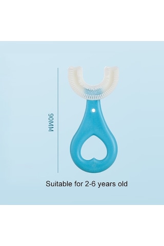 Flybuy : Option 1 Focus On Age & Shape : U Çocuk Diş Fırçası, Kalp Şekli, 2-6 Yaş, Yumuşak Ve Eğlenceli Option 2 Focus On Softness & Age : U Şeklinde Bebek Diş Fırçası, Yumuşak, 2-6 Yaş, Sevimli Kalp