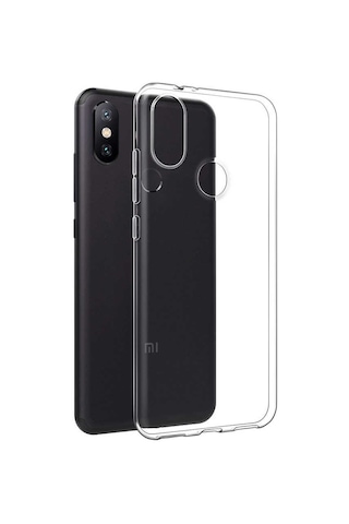 Xiaomi Mi Mix 3 Kılıf Şeffaf Süper Silikon Kılıf Renksiz