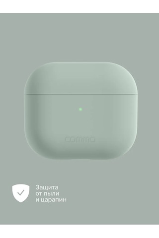 Commo  Airpods Uyumlu 3. Nesil İçin Koruyucu Kılıf Shield, Gri-yeşil 223725930 Siyah