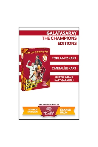 The Champions Edition: Galatasaray 2024-25 - Karton Kutu