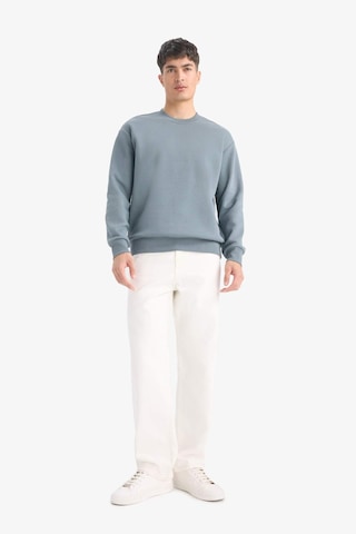Defacto Relax Fit Bisiklet Yaka Kalın İçi Yumuşak Tüylü Basic Düz Sweatshirt T5139az25augn846 Yeşil