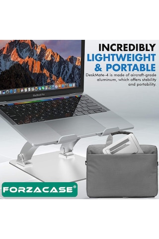 Laptop Standı Katlanabilir Masaüstü Açı Ayarlı Alüminyum - Fc810