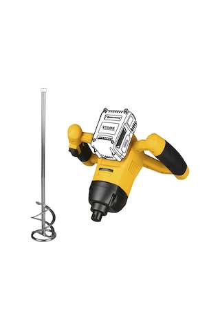 Rtrmax RTX1882B Şarjlı Boya ve Harç Karıştırıcı - Akü Hariç