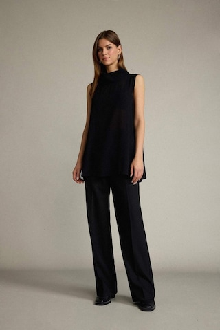 Defacto Relax Fit Balıkçı Yaka Twill Kolsuz Bluz G0239ax25smbk81 Siyah