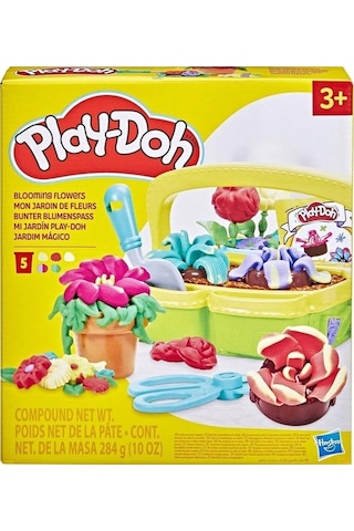 G0492 Play-doh Renkli Çiçekler Botanik Oyun Seti +3 Yaş Multicolor