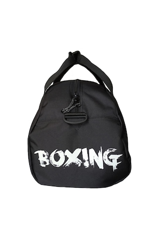 Leon Classic Boks Ve Kick Boks Spor Ekipman Çantası Large Siyah